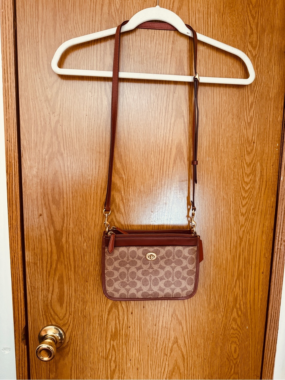 Coach Slim Turnlock Crossbody